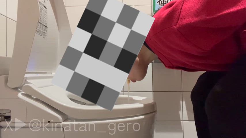 Food Fetish Gagging Japanese Kawaii Girl Wet and Messy Porn GIF by kinatan_gero