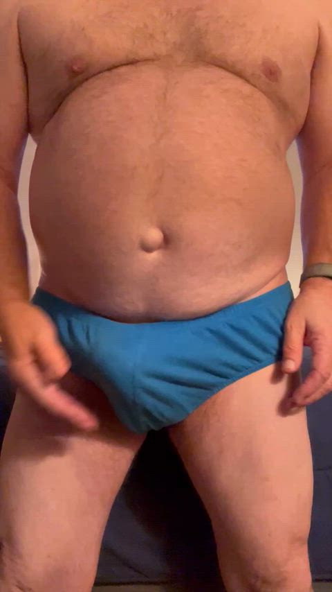 [62] Let me slip out of these briefs and slide into something else.
