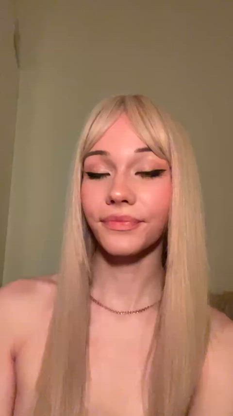 imagine this is your cock pulsing inside my mouth