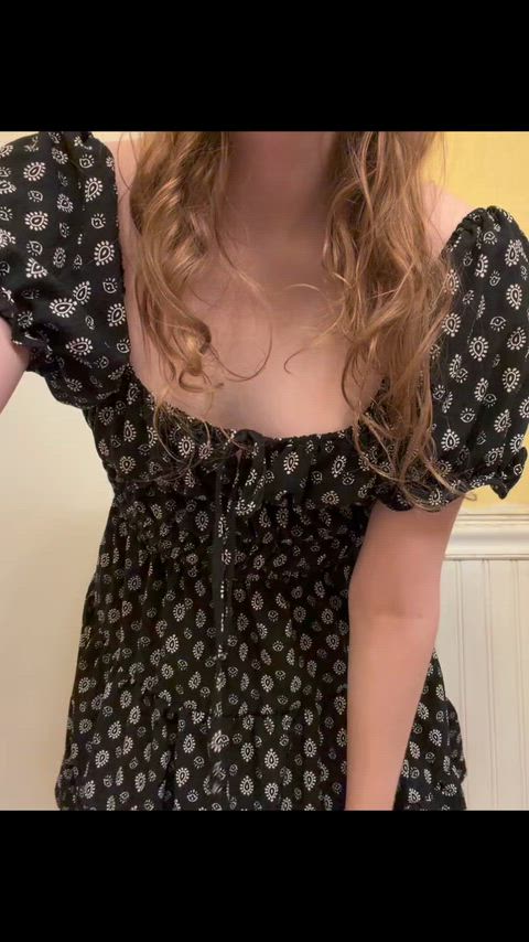 Felt cute in my little dress