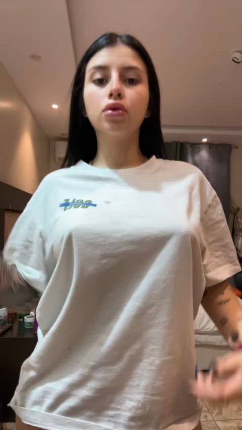 Destroy my fucking Mexican tuned tits and don't let them stop