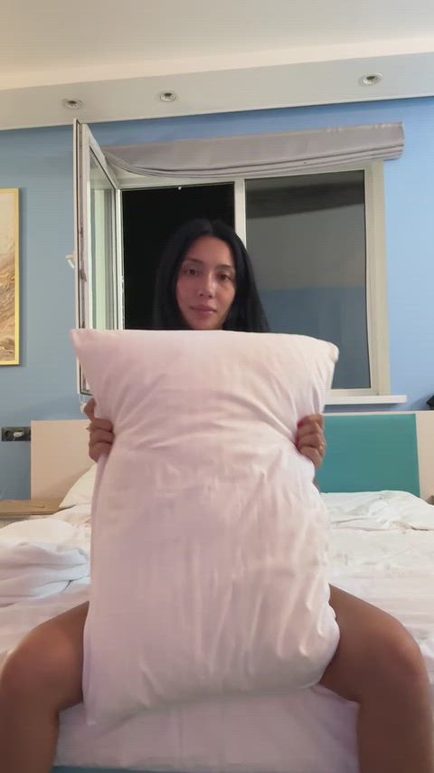 Asian Ass Booty Cheating European Lingerie Natural Nude White Girl Wife Porn GIF by yoonalee