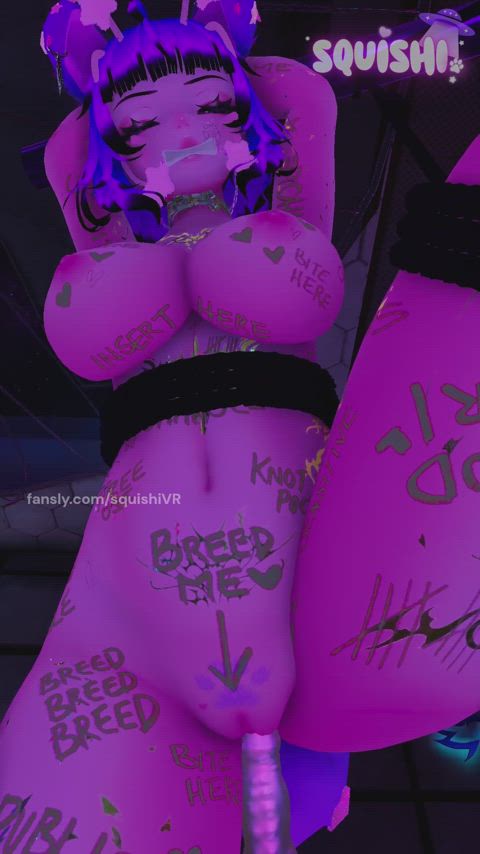 Slutty alien streamer 🛸🦴 fansly.com/squishivr thumbnail