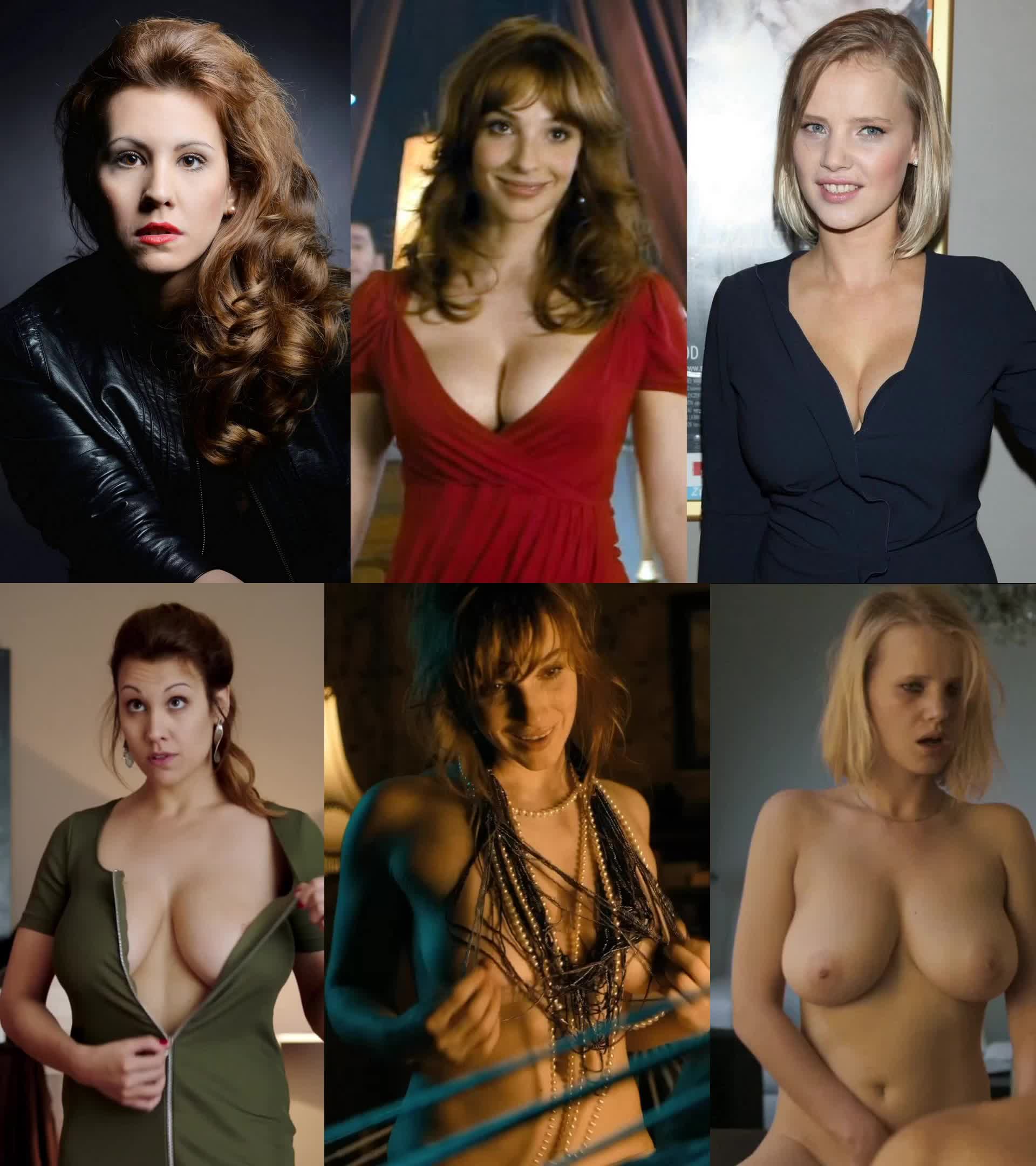 Eastern European actresses: Alexandra Hovarth, Vica Kerekes & Joanna Kulig