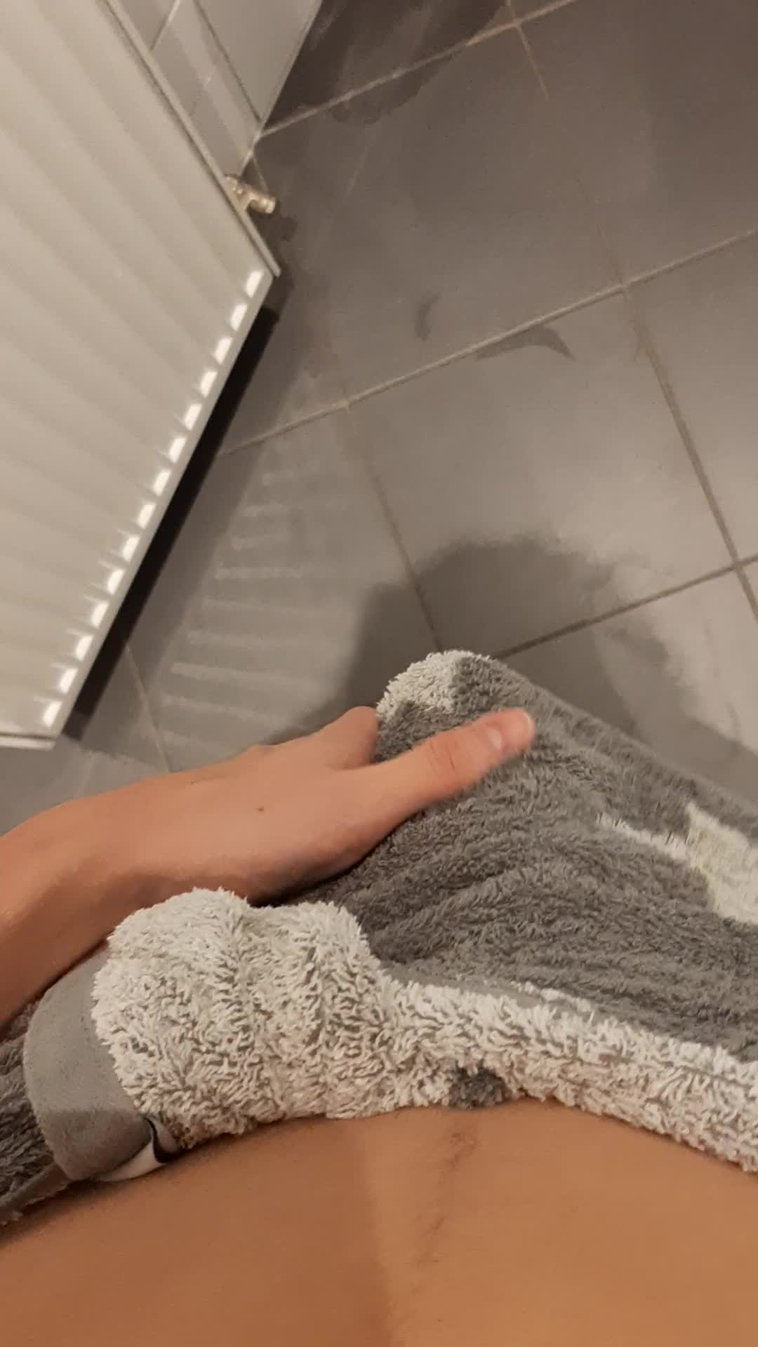 Taking long, wet showers leaves me rock hard sometimes!