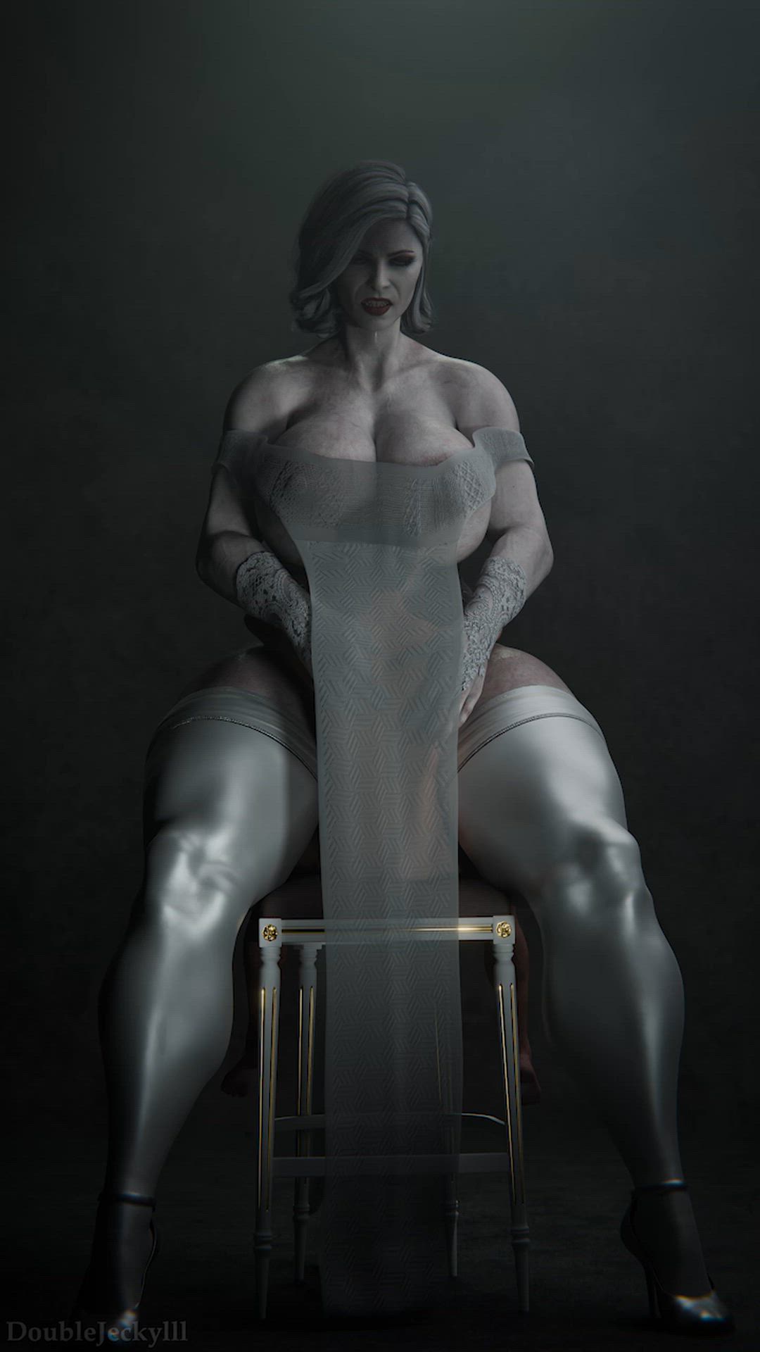 Lady D riding (DoubleJeckylll) [Resident Evil]