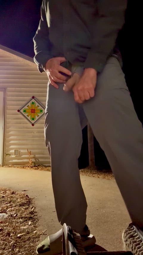 (48) In the country, we step outside to take a piss. Saves on hired help having to come clean up our mess around the toilet, and it just feels right