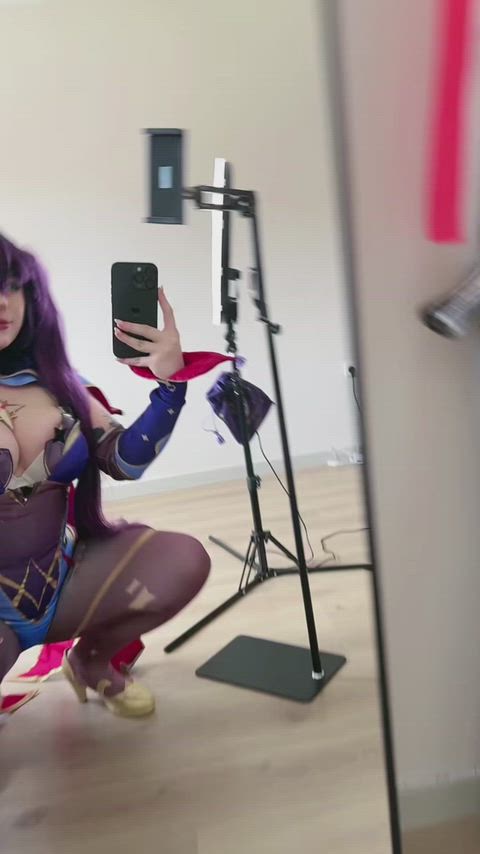 Mona from Genshin (Kuroitsne)