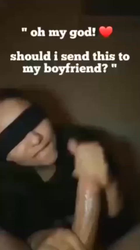 “I could never ride my bf like this… his tiny dock would just fall right out”