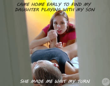 She made me wait.