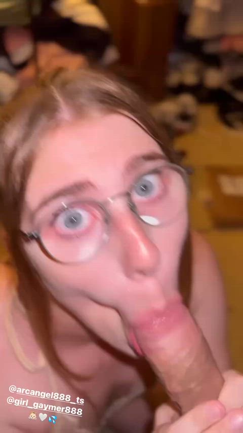 Can I do this to your cock next ? 🥵