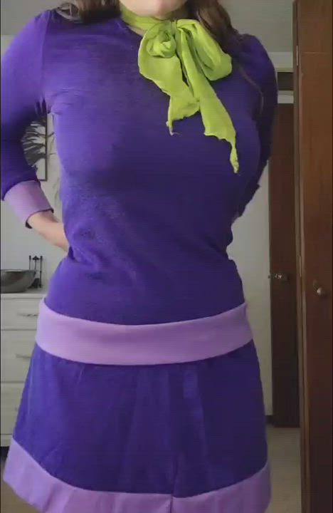 18 Years Old Amateur Big Tits Boobs Cosplay Halloween Natural Tits Teen Titty Drop Porn GIF by lamsinka89