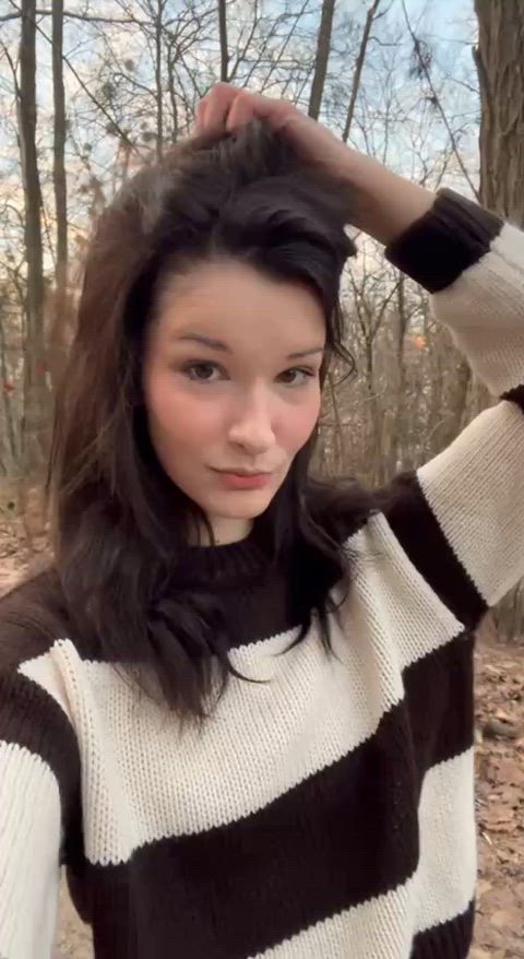 I almost froze while filming