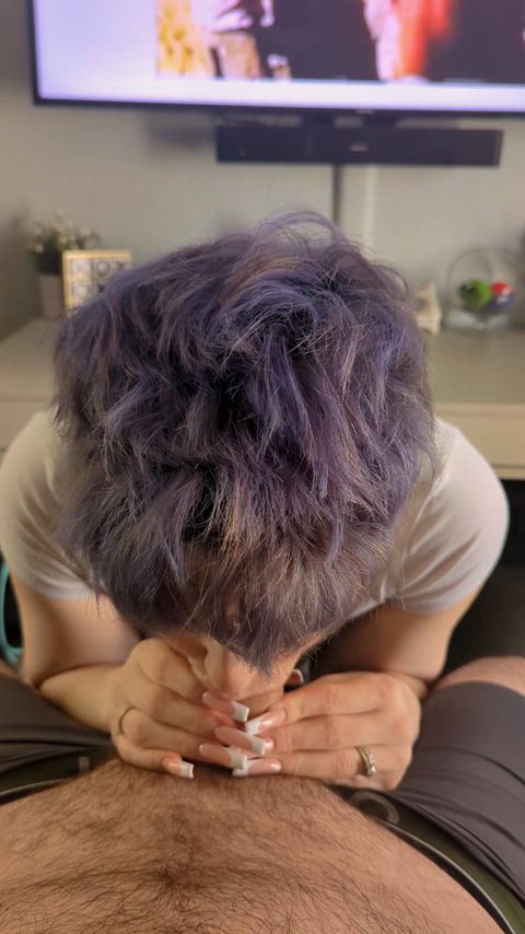 Let me take my time with your fat pole. You won't regret it