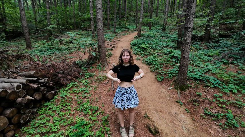 Chasing Sunbeams in the Forest