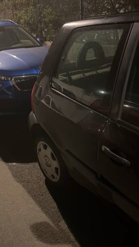 yesterday in on the way home from a party