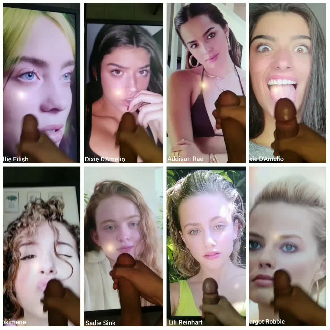 Celebrity Cum Tribute Compilation #3