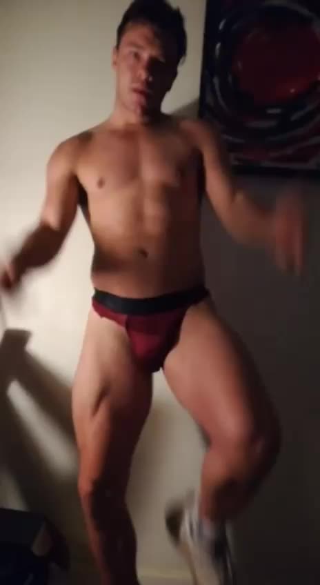Just showing off my ass dancing around lol