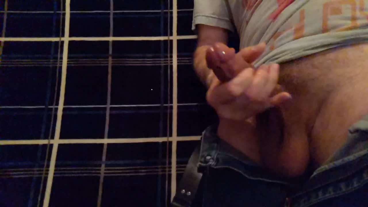 Shaking myself clean after I finished