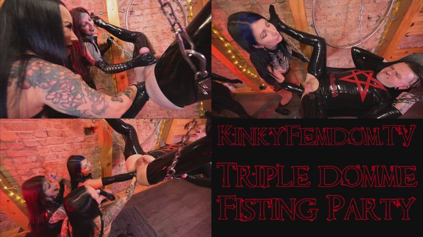 Asshole Destruction by Empress Ming, Mistress Youko & Mistress Lunatika