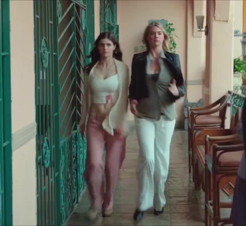 Alexandra Daddario and Kate Upton