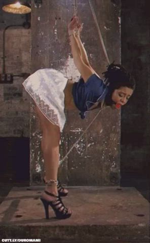 BDSM Bondage High Heels Slave Porn GIF by duromami
