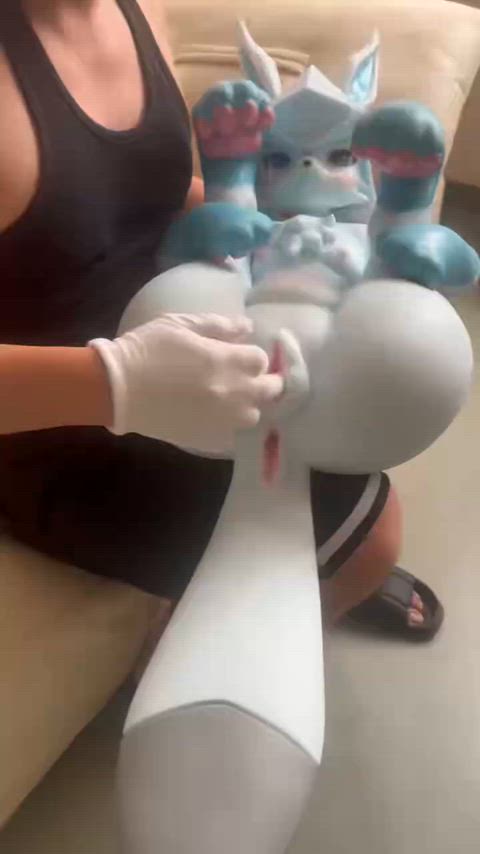 Ass Furry Pussy Sex Toy Tits Porn GIF by treedognight