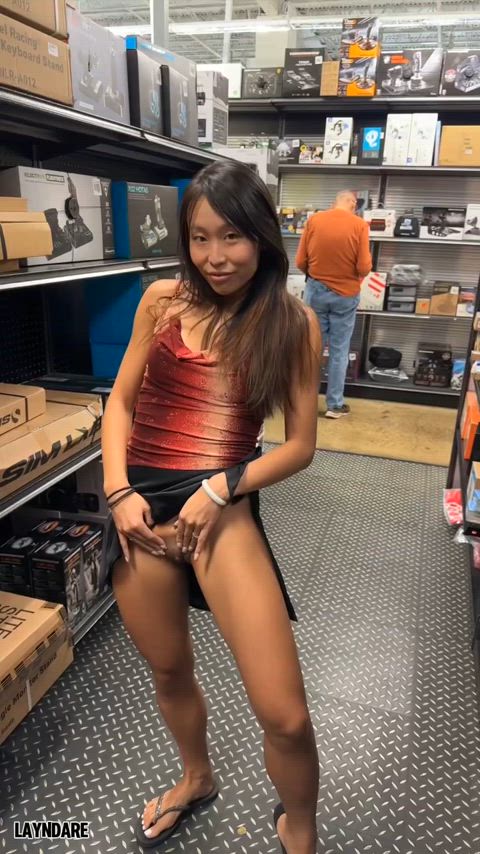 Asian Asianhotwife Flashing Public Pussy Pussy Spread r/AsianPorn r/AsiansGoneWild r/CaughtPublic Porn GIF by layndare