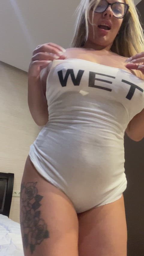 Write "YES" if you want these boobs to bounce on your face