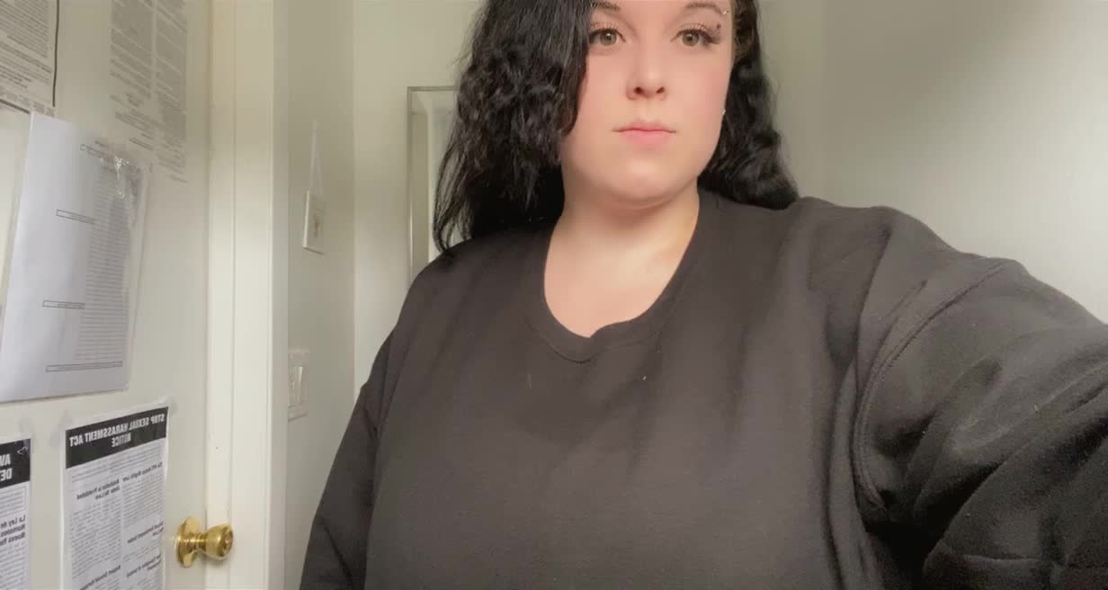 At work, just wanting my boobs touched 😜