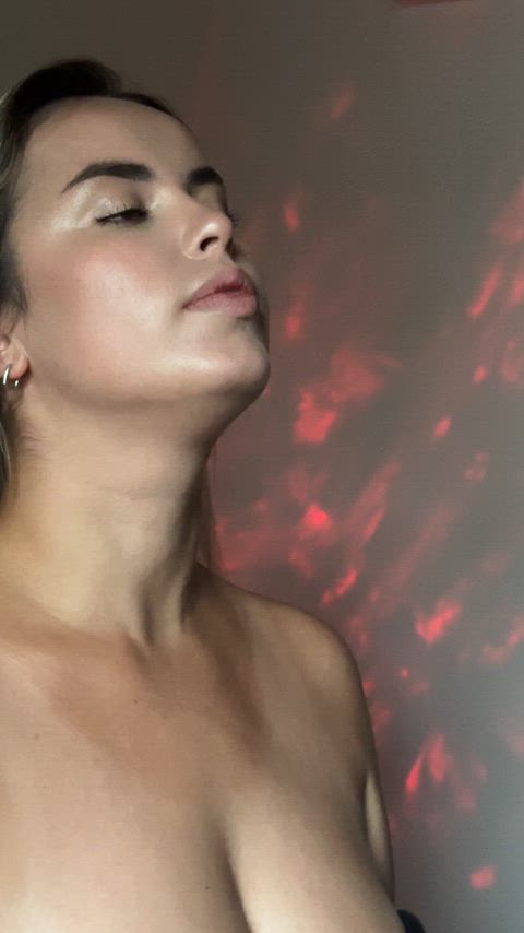 While you're fucking me, all I can do is moan