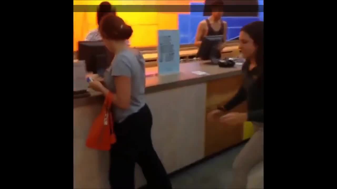 Hot girls in public