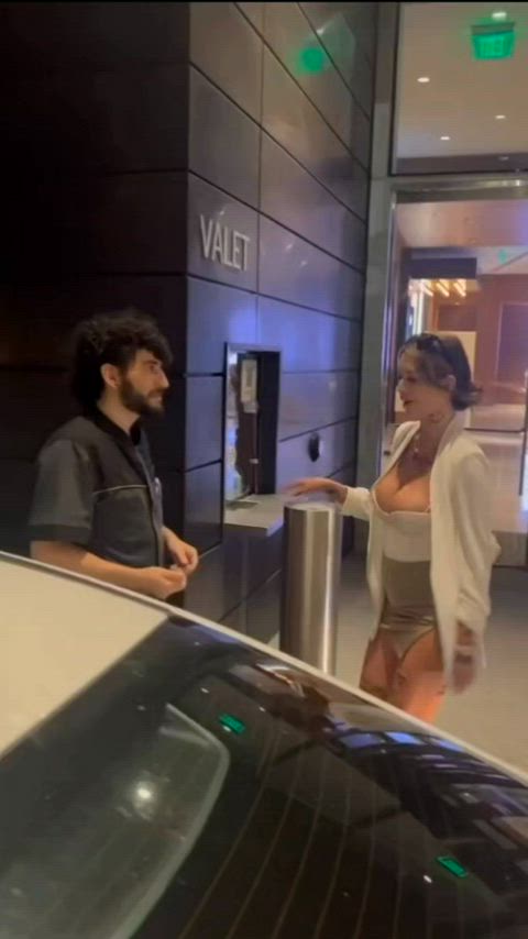 Amateur Big Tits Exhibitionism Exhibitionist Flashing Huge Tits Natural Tits Public Voyeur r/CaughtPublic Porn GIF by populardick