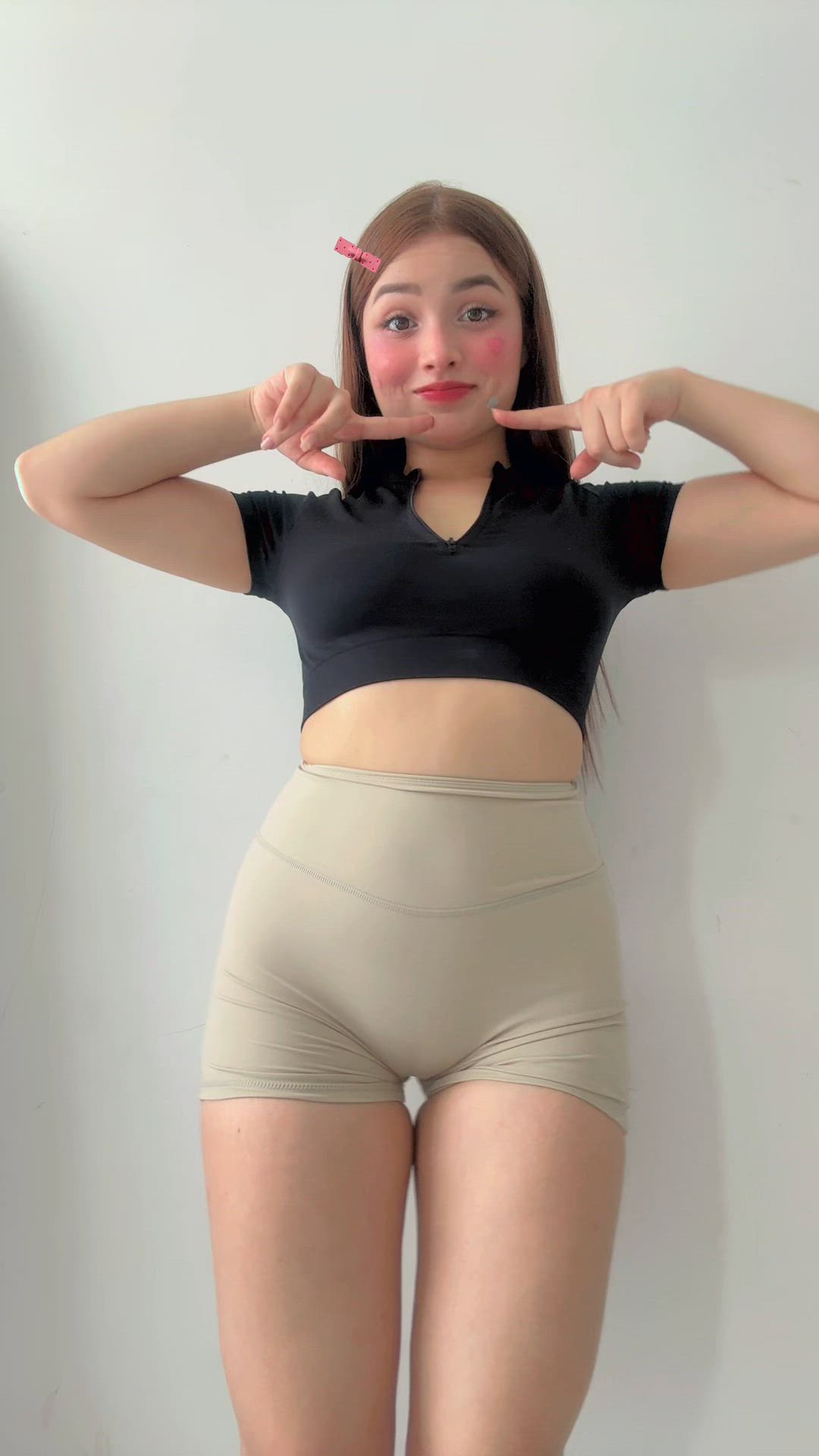 Can you take off my shorts and eat my big ass?