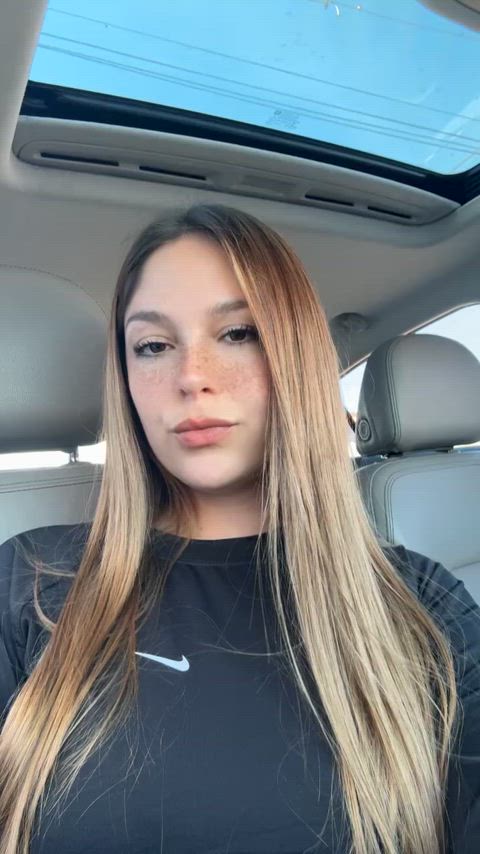 Taking a break, smoking in my car. why does everyone keep staring?