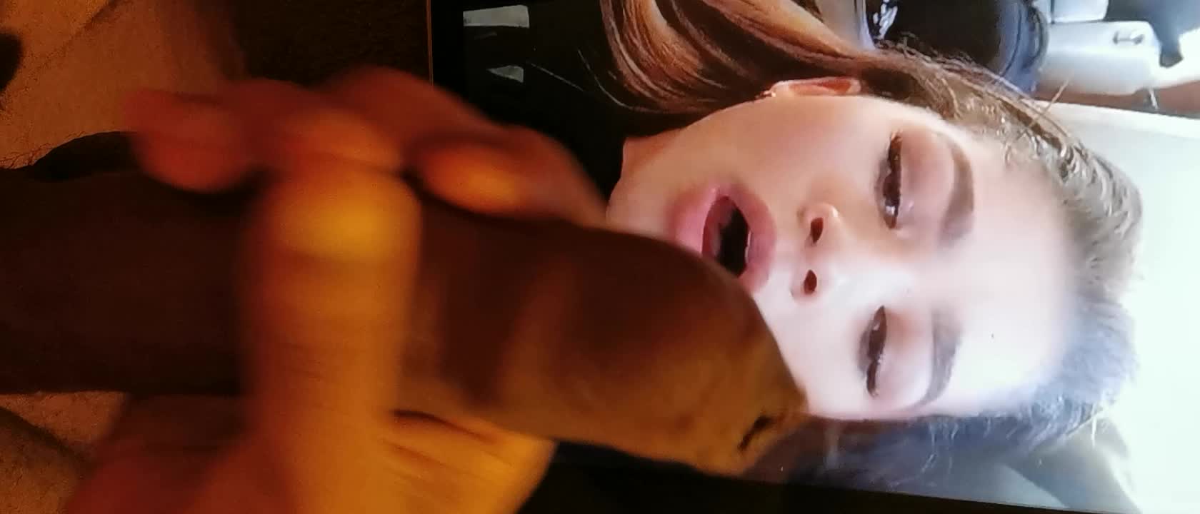Zendaya's face covered