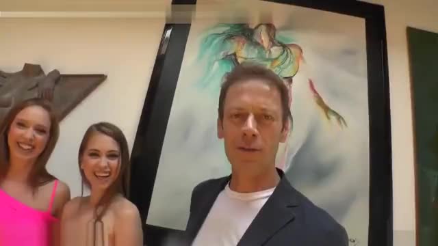 Rocco Siffredi Discussing The Scene and Cameraman Couldn't Resist and Felt Riley Reid