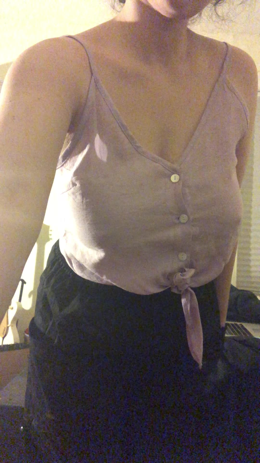 Stripping of my new outfit