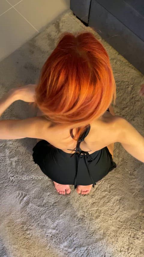 I think you’d love to be behind me when I’m on my knees