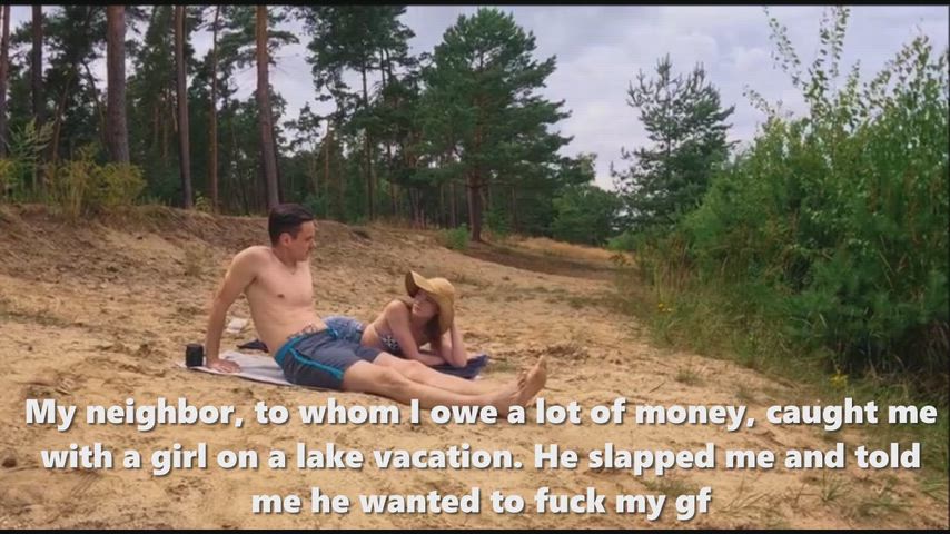 My bully fucked my girlfriend right in front of me and she loved it :(