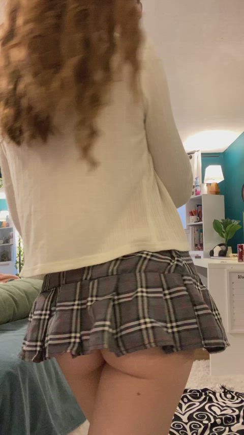 Would you lift my skirt and nail me from behind any time I want? 🥺