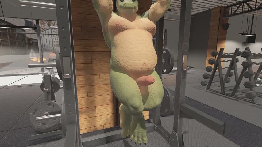 Getting strong just for you, baby. 😉 (Anthro Heat) [M]