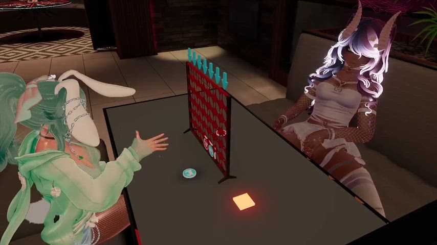 Got dared to finger myself while out playing games, I hope no one noticed~