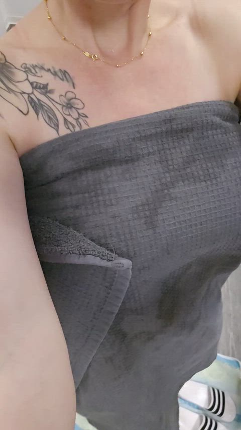 Shower after gym session was great