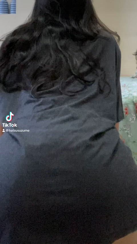 Amateur Asian Ass Dancing TikTok Twerking Porn GIF by hatsuzume