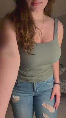 Amateur Big Tits Boobs Homemade Huge Tits NSFW Natural Tits Solo Tits Porn GIF by lamsinka89