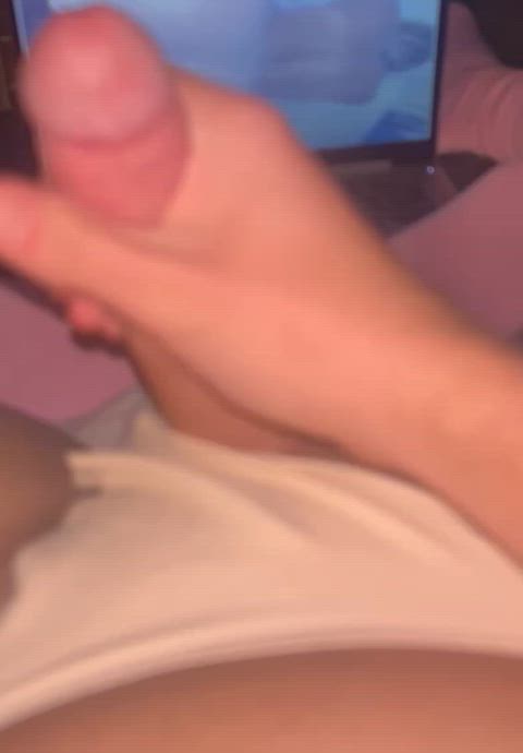 Edging my clitty to goonlimp while my first cage comes in the mail!