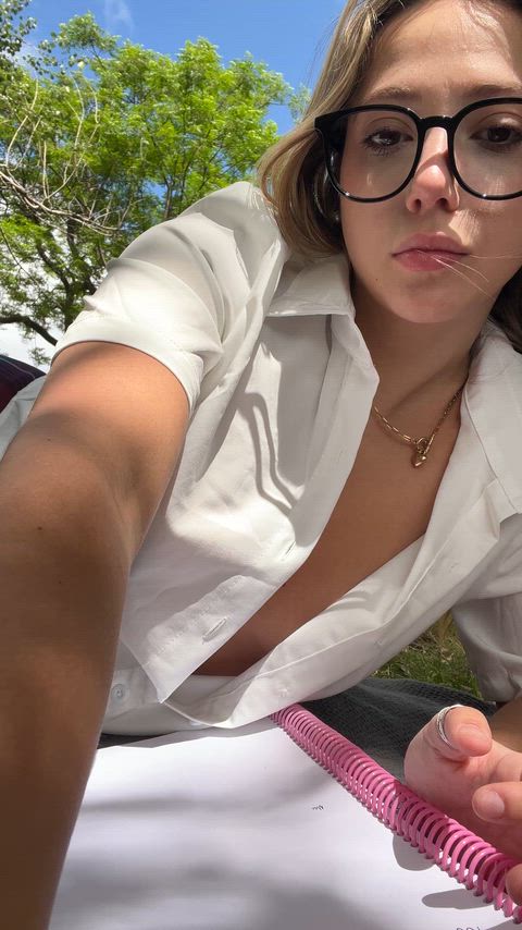 Do I look like a schoolgirl ready to break the rules?