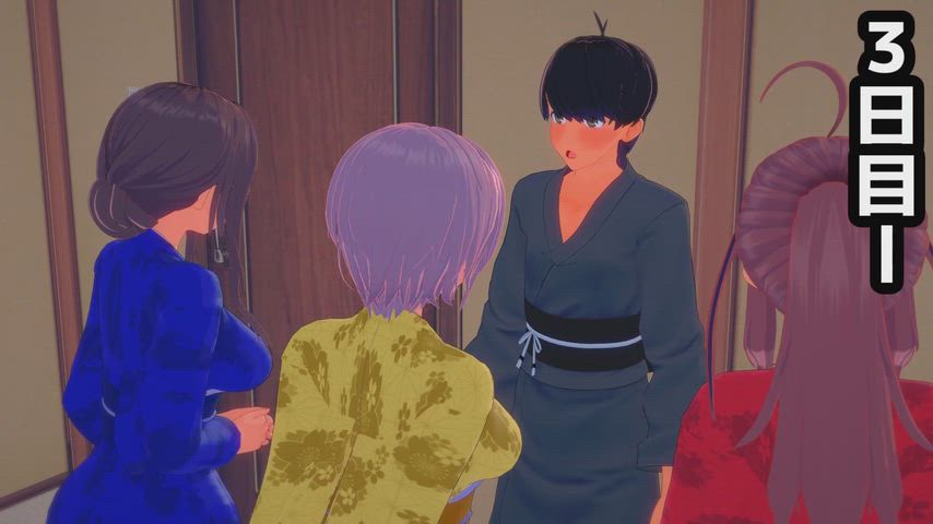 Fuutarou wondering where his girls are