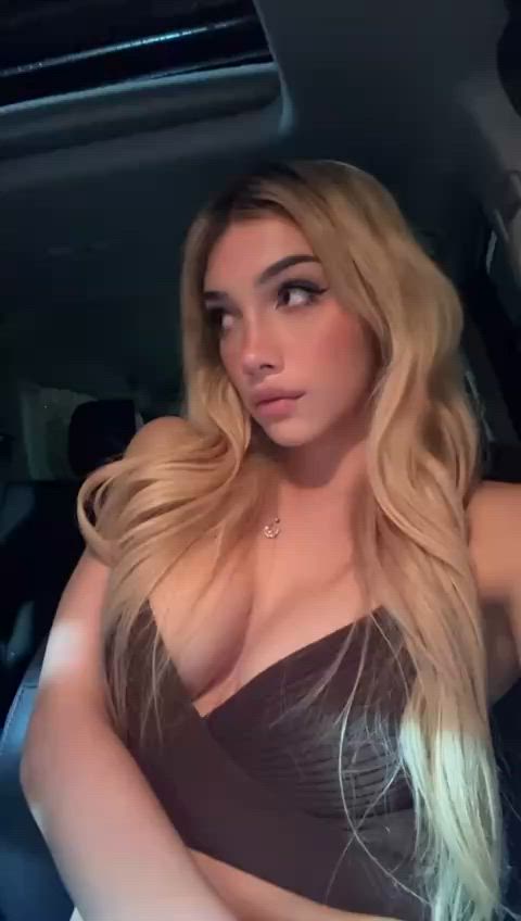 Choose wisely… my tits or my girl cock?